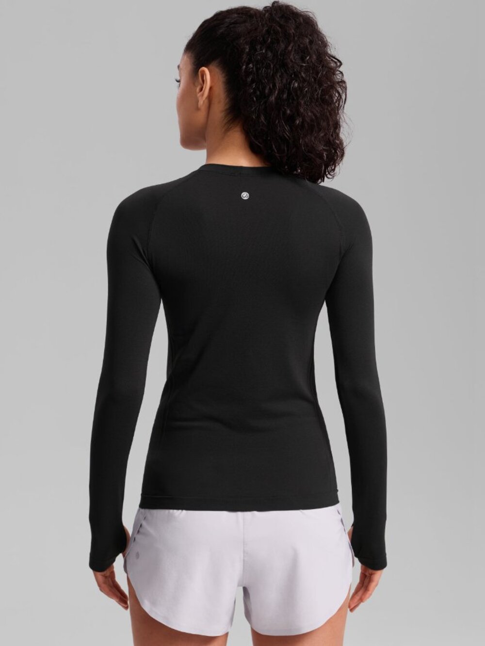 Seamless Crew Neck Long Sleeve